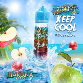 Hakuna Iced (50ml) Plus e Liquid by Twelve Monkeys Keep Cool Hakuna Iced (50ml) Plus e Liquid by Twelve Monkeys Keep Cool