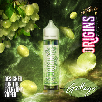 Gattago (50ml) Plus e Liquid by Twelve Monkeys Origins Gattago (50ml) Plus e Liquid by Twelve Monkeys Origins