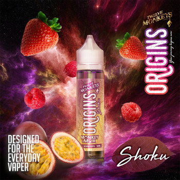 Shoku (50ml) Plus e Liquid by Twelve Monkeys Origins Shoku (50ml) Plus e Liquid by Twelve Monkeys Origins