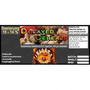 Twisted Vaping Hellride Aroma 10ml Decayed Cereals Twisted Vaping Hellride Aroma 10ml Decayed Cereals