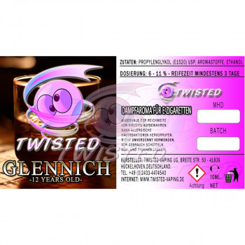Glennich 10ml Aroma by Twisted Vaping Glennich 10ml Aroma by Twisted Vaping
