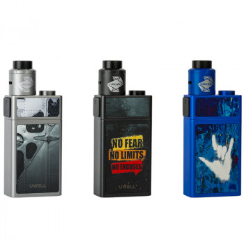 Uwell Blocks Squonk 15ml 90W Kit inkl. Nunchaku RDA Uwell Blocks Squonk 15ml 90W Kit inkl. Nunchaku RDA