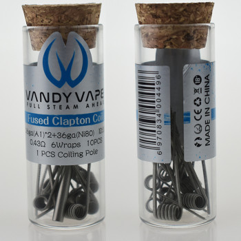 VandyVape Fused Clapton Coil (10pcs) Flasche VandyVape Fused Clapton Coil (10pcs) Flasche
