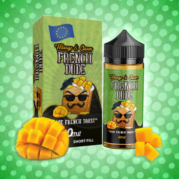 Mango and Cream French Dude (100ml) Plus e Liquid by Vape Breakfast Classics Mango and Cream French Dude (100ml) Plus e Liquid by Vape Breakfast Classics