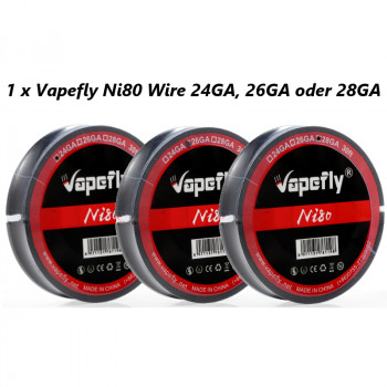 Ni80 Draht 10m Wickeldraht by Vapefly Ni80 Draht 10m Wickeldraht by Vapefly