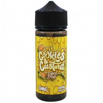 Cookies & Custard (100ml) Plus e Liquid by Vaper Treats Cookies & Custard (100ml) Plus e Liquid by Vaper Treats