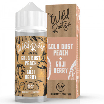 Gold Dust Peach 100ml Shortfill Liquid by Wild Roots Gold Dust Peach 100ml Shortfill Liquid by Wild Roots
