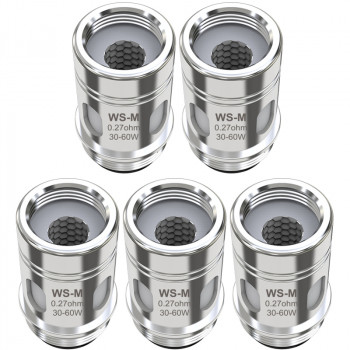 Wismec WS-M Coil 5er Pack Verdampferköpfe Wismec WS-M Coil 5er Pack Verdampferköpfe