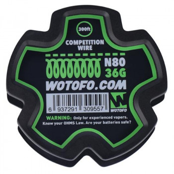 Wotofo Competition Wire Ni80 36G 300ft Wotofo Competition Wire Ni80 36G 300ft