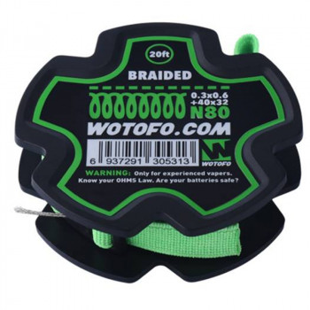 Wotofo Braided Wire 20 feet/spool Wickeldraht Wotofo Braided Wire 20 feet/spool Wickeldraht