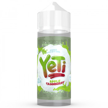 Apple Cranberry 100ml Shortfill Liquid by YeTi Apple Cranberry 100ml Shortfill Liquid by YeTi