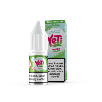 Watermelon 10ml 20mg Nic Salt Liquid by Yeti Watermelon 10ml 20mg Nic Salt Liquid by Yeti