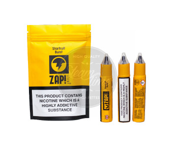 Starfruit Burst 3 x 10ml e Liquid by ZAP! Juice Starfruit Burst 3 x 10ml e Liquid by ZAP! Juice