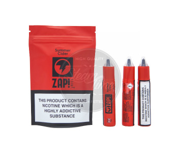 Summer Cider 3 x 10ml e Liquid by ZAP! Juice Summer Cider 3 x 10ml e Liquid by ZAP! Juice