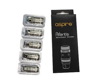 Aspire Atlantis 2 Coils Verdampferkopf 5er Set (0,3 Ohm) Aspire Atlantis 2 Coils Verdampferkopf 5er Set (0,3 Ohm)