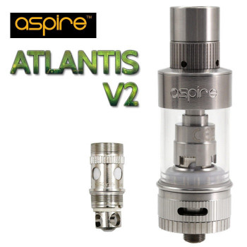 Aspire ATLANTIS 2 SubOhm Clearomizer Set (inkl. Air Control) 0,3Ohm Aspire ATLANTIS 2 SubOhm Clearomizer Set (inkl. Air Control) 0,3Ohm