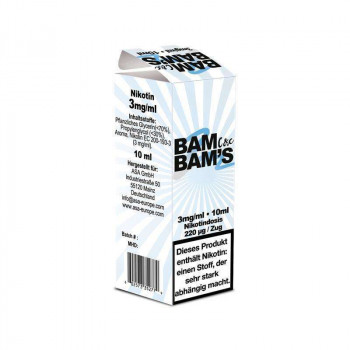 Bam Bam's Cookies and Cream Cannoli e Liquid Bam Bam's Cookies and Cream Cannoli e Liquid