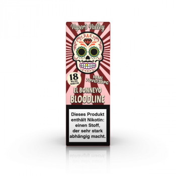 Vaper´s Valley El Bonneyo E-Liquid 10ml Bloodline 18mg Shot Vaper´s Valley El Bonneyo E-Liquid 10ml Bloodline 18mg Shot