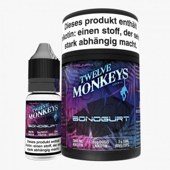 Twelve Monkeys Bonogurt 3x10ml Multipack e Liquid Twelve Monkeys Bonogurt 3x10ml Multipack e Liquid