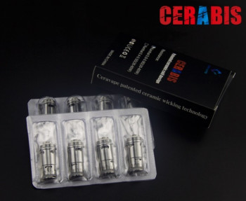 CeraVape Cerabis Ersatzcoils (4er Pack) Verdampferköpfe CeraVape Cerabis Ersatzcoils (4er Pack) Verdampferköpfe