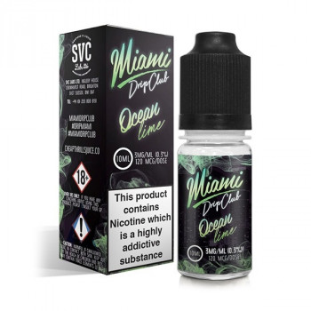 Miami Drip Club Ocean Lime 3x10ml Miami Drip Club Ocean Lime 3x10ml