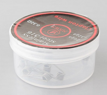 MKWS Edelstahl SS316L Clapton Draht Fertigwickelung MKWS Edelstahl SS316L Clapton Draht Fertigwickelung
