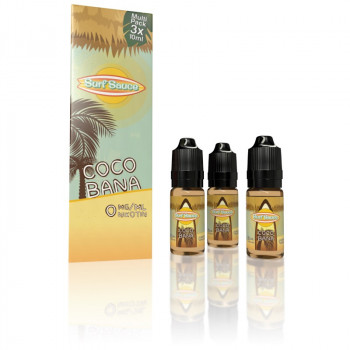 Cocobana 3x10ml Mulitpack e Liquid by Surf Sauce Cocobana 3x10ml Mulitpack e Liquid by Surf Sauce