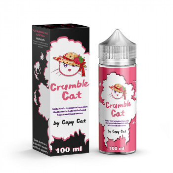 Crumble Cat 100ml e Liquid by Copy Cat Crumble Cat 100ml e Liquid by Copy Cat