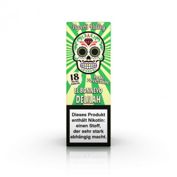 Vaper´s Valley El Bonneyo E-Liquid 10ml Delilah 18mg Shot Vaper´s Valley El Bonneyo E-Liquid 10ml Delilah 18mg Shot