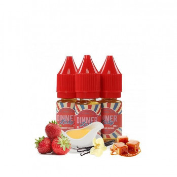 Strawberry Custard by Dinner Lady e Liquid 3x10ml Strawberry Custard by Dinner Lady e Liquid 3x10ml