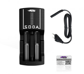 Efest SODA Ladegerät für Li-Ionen Akkus incl. Netzteil Efest SODA Ladegerät für Li-Ionen Akkus incl. Netzteil