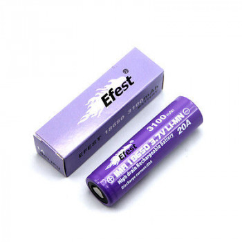 Efest IMR 18650 3100mAh/bis 20A/Flat Top/Ungeschützt/ Li-Ionen Akku Efest IMR 18650 3100mAh/bis 20A/Flat Top/Ungeschützt/ Li-Ionen Akku