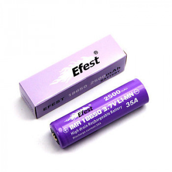 Efest Purple IMR18500 - 1000mAh15A (Button Top) ungeschützt Efest Purple IMR18500 - 1000mAh15A (Button Top) ungeschützt