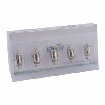 eLeaf GS Air Verdampferköpfe 5er Pack 0,75 Ohm eLeaf GS Air Verdampferköpfe 5er Pack 0,75 Ohm