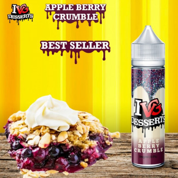 Apple Berry Crumble (50ml) Plus e Liquid by I VG Desserts Apple Berry Crumble (50ml) Plus e Liquid by I VG Desserts