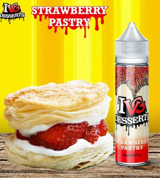 Strawberry Pastry (50ml) Plus e Liquid by I VG Desserts Strawberry Pastry (50ml) Plus e Liquid by I VG Desserts