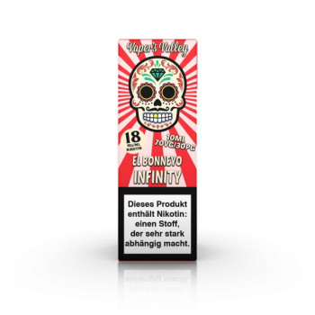 Vaper´s Valley El Bonneyo E Liquid 10ml Infinity 18mg Shot Vaper´s Valley El Bonneyo E Liquid 10ml Infinity 18mg Shot