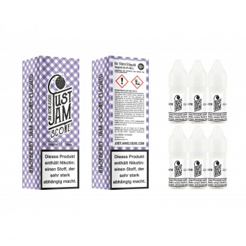 Just Jam On Scone 6er Pack 10ml e Liquid Just Jam On Scone 6er Pack 10ml e Liquid
