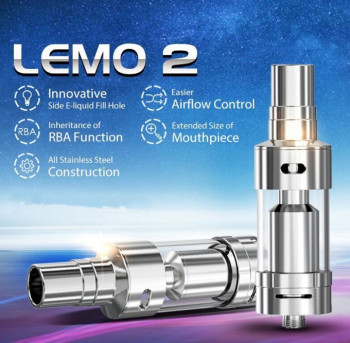 eLeaf LEMO 2 II Selbstwickelverdampfer silber eLeaf LEMO 2 II Selbstwickelverdampfer silber