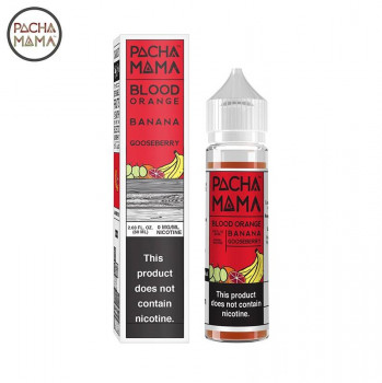 Blood Orange Banana Gooseberry (50ml) Plus e Liquid by Pacha Mama Blood Orange Banana Gooseberry (50ml) Plus e Liquid by Pacha Mama