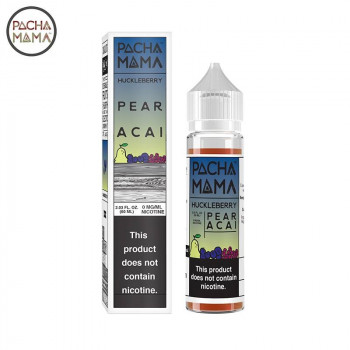 Huckleberry Pear Acai (50ml) Plus e Liquid by Pacha Mama Huckleberry Pear Acai (50ml) Plus e Liquid by Pacha Mama