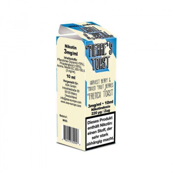 Pierre's Toast Mixed Fruit Berries e Liquid Pierre's Toast Mixed Fruit Berries e Liquid