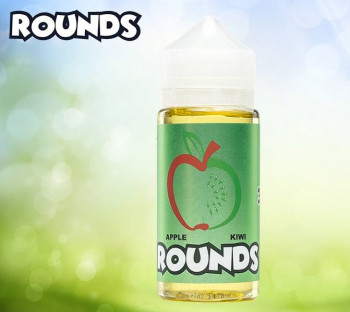 Apple Kiwi 100ml Plus e Liquid by Rounds Apple Kiwi 100ml Plus e Liquid by Rounds