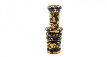 Splash Anodized Drip Tip Schwarz-Gold Splash Anodized Drip Tip Schwarz-Gold