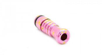 Splash Anodized Drip Tip Pink-Gold Splash Anodized Drip Tip Pink-Gold