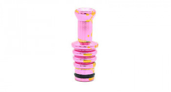 Splash Anodized Drip Tip Pink Gold Splash Anodized Drip Tip Pink Gold