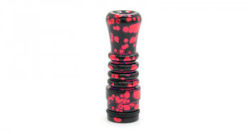 Splash Anodized Drip Tip Cone Rot-Schwarz Splash Anodized Drip Tip Cone Rot-Schwarz