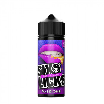 Passion8 (100ml) Plus e Liquid by Sixs Licks Passion8 (100ml) Plus e Liquid by Sixs Licks