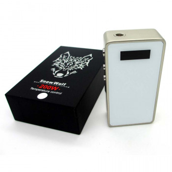 SnowWolf 200W Limited Edition White Akkuträger SnowWolf 200W Limited Edition White Akkuträger