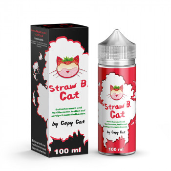 Straw B. Cat 100ml e Liquid by Copy Cat Straw B. Cat 100ml e Liquid by Copy Cat